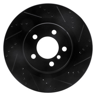 DFC® - Premium Drilled and Slotted Front Passenger Side Brake Rotor