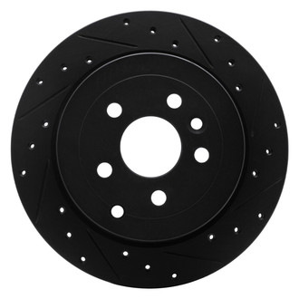 DFC® - Premium Drilled and Slotted Rear Passenger Side Brake Rotor