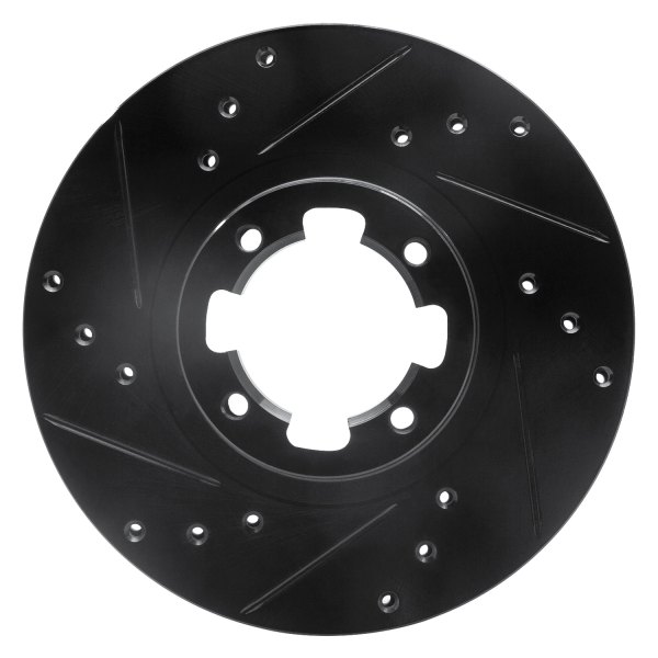 DFC® - Premium Drilled and Slotted Front Brake Rotor