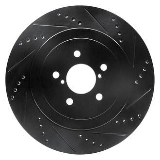 DFC® - Premium Drilled and Slotted Rear Passenger Side Brake Rotor