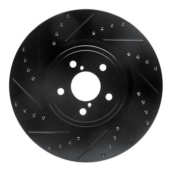 DFC® - Premium Drilled and Slotted Front Brake Rotor