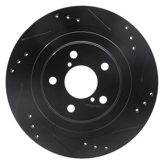 DFC® - Premium Drilled and Slotted Rear Passenger Side Brake Rotor