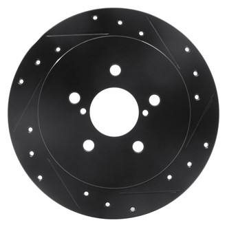 DFC® - Premium Drilled and Slotted Rear Passenger Side Brake Rotor