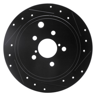 DFC® - Premium Drilled and Slotted Rear Passenger Side Brake Rotor