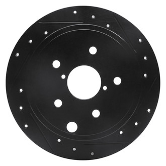 DFC® - Premium Drilled and Slotted Rear Passenger Side Brake Rotor