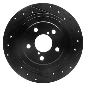 DFC® - Premium Drilled and Slotted Rear Passenger Side Brake Rotor
