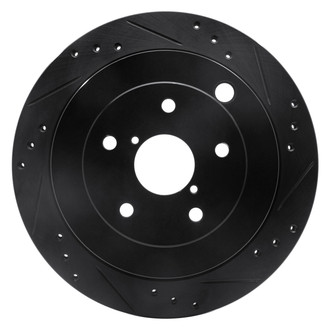 DFC® - Premium Drilled and Slotted Rear Passenger Side Brake Rotor