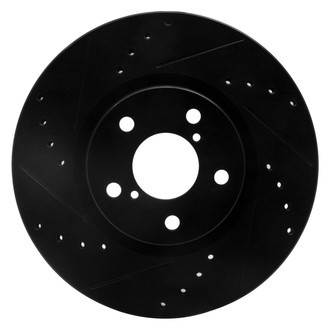DFC® - Premium Drilled and Slotted Front Driver Side Brake Rotor