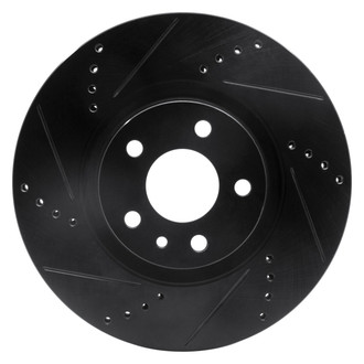 DFC® - Premium Drilled and Slotted Front Driver Side Brake Rotor