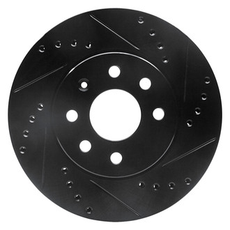 DFC® - Premium Drilled and Slotted Front Passenger Side Brake Rotor