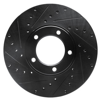 DFC® - Premium Drilled and Slotted Front Driver Side Brake Rotor