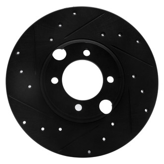 DFC® - Premium Drilled and Slotted Rear Driver Side Brake Rotor