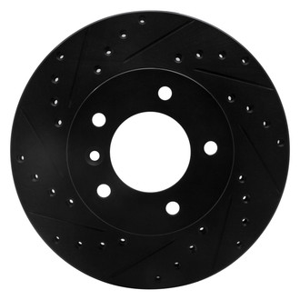 DFC® - Premium Drilled and Slotted Front Driver Side Brake Rotor
