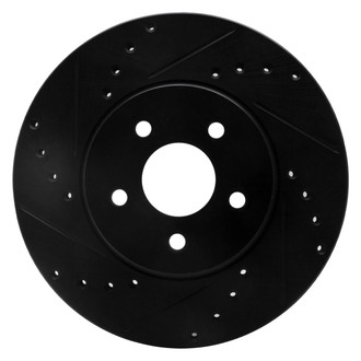 DFC® - Premium Drilled and Slotted Front Driver Side Brake Rotor