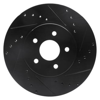 DFC® - Premium Drilled and Slotted Front Passenger Side Brake Rotor