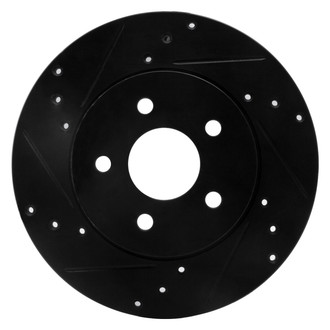 DFC® - Premium Drilled and Slotted Rear Driver Side Brake Rotor