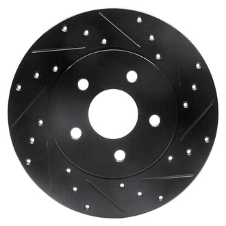 DFC® - Premium Drilled and Slotted Rear Passenger Side Brake Rotor