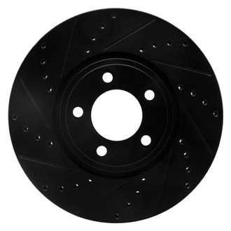 DFC® - Premium Drilled and Slotted Front Driver Side Brake Rotor