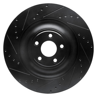 DFC® - Premium Drilled and Slotted Rear Driver Side Brake Rotor