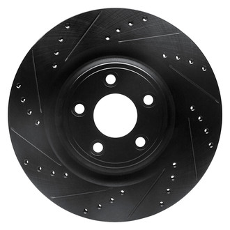 DFC® - Premium Drilled and Slotted Rear Driver Side Brake Rotor