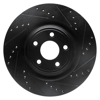DFC® - Premium Drilled and Slotted Rear Passenger Side Brake Rotor
