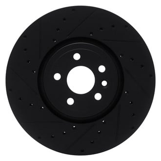 DFC® - Premium Drilled and Slotted Front Driver Side Brake Rotor