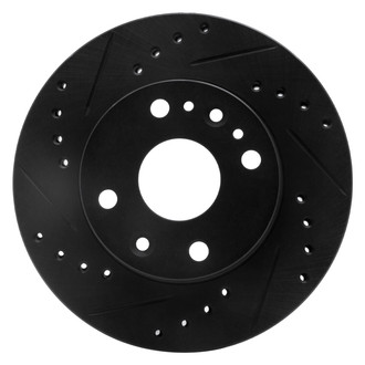 DFC® - Premium Drilled and Slotted Front Brake Rotor