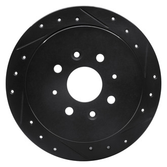 DFC® - Premium Drilled and Slotted Rear Passenger Side Brake Rotor