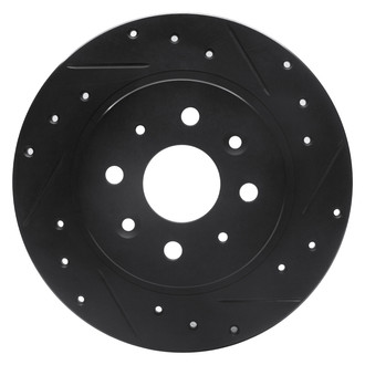 DFC® - Premium Drilled and Slotted Rear Passenger Side Brake Rotor