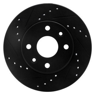 DFC® - Premium Drilled and Slotted Front Driver Side Brake Rotor