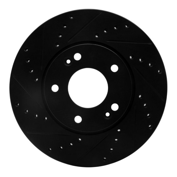 DFC® - Premium Drilled and Slotted Front Brake Rotor