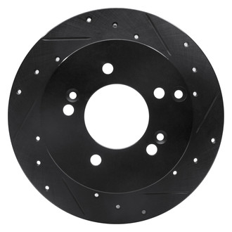 DFC® - Premium Drilled and Slotted Rear Passenger Side Brake Rotor