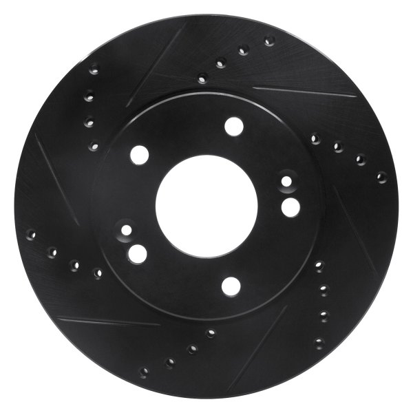 DFC® - Premium Drilled and Slotted Front Brake Rotor