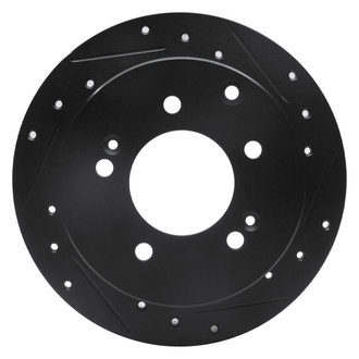 DFC® - Premium Drilled and Slotted Rear Passenger Side Brake Rotor