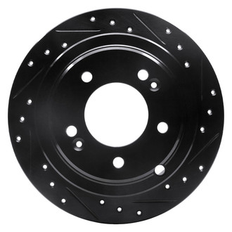 DFC® - Premium Drilled and Slotted Rear Passenger Side Brake Rotor