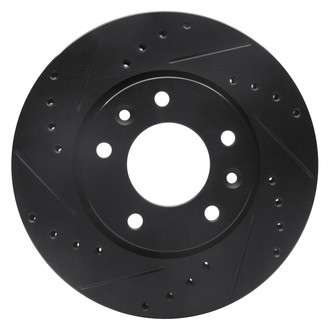 DFC® - Premium Drilled and Slotted Front Brake Rotor