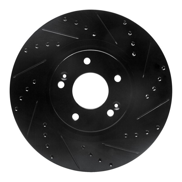 DFC® - Premium Drilled and Slotted Front Brake Rotor