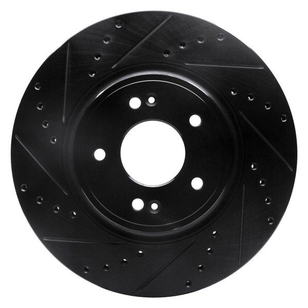 DFC® - Premium Drilled and Slotted Front Brake Rotor