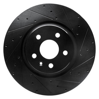 DFC® - Premium Drilled and Slotted Front Passenger Side Brake Rotor
