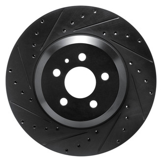 DFC® - Premium Drilled and Slotted Front Driver Side Brake Rotor
