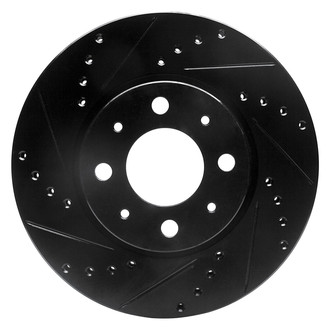 DFC® - Premium Drilled and Slotted Front Driver Side Brake Rotor