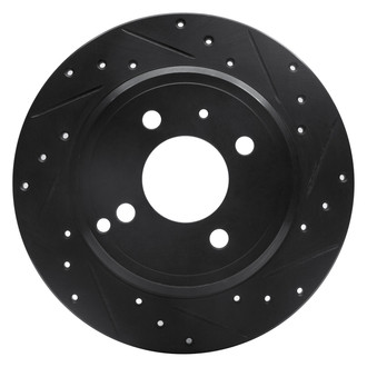 DFC® - Premium Drilled and Slotted Rear Passenger Side Brake Rotor