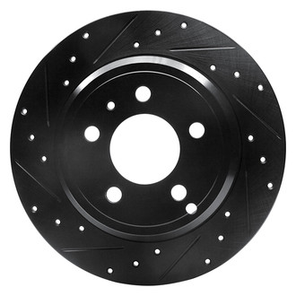 DFC® - Premium Drilled and Slotted Rear Driver Side Brake Rotor