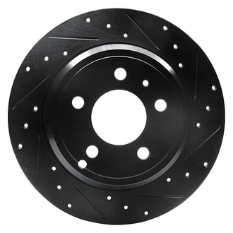 DFC® - Premium Drilled and Slotted Rear Passenger Side Brake Rotor