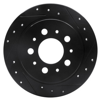 DFC® - Premium Drilled and Slotted Rear Passenger Side Brake Rotor