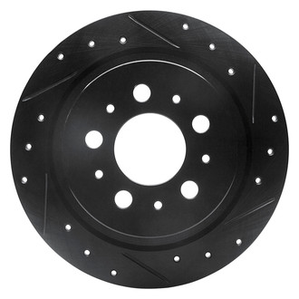 DFC® - Premium Drilled and Slotted Rear Passenger Side Brake Rotor