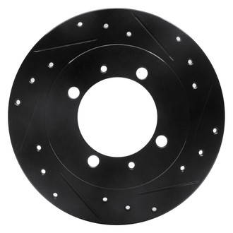 DFC® - Premium Drilled and Slotted Rear Passenger Side Brake Rotor
