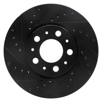 DFC® - Premium Drilled and Slotted Front Driver Side Brake Rotor