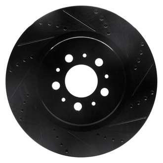 DFC® - Premium Drilled and Slotted Rear Passenger Side Brake Rotor