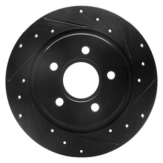 DFC® - Premium Drilled and Slotted Rear Passenger Side Brake Rotor